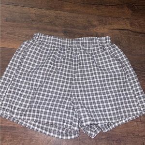 brandy melville linen shorts